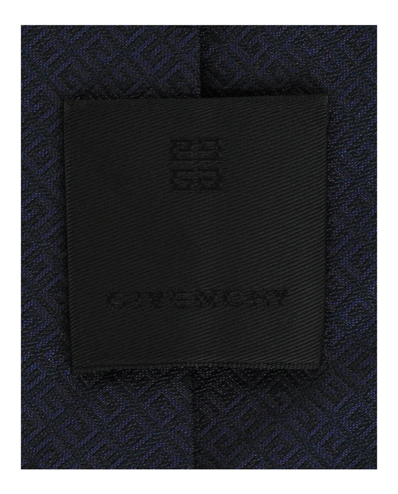 Givenchy 4G Silk Tie Navy/Blue
