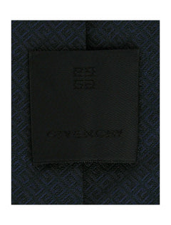 Givenchy 4G Silk Tie Navy/Blue