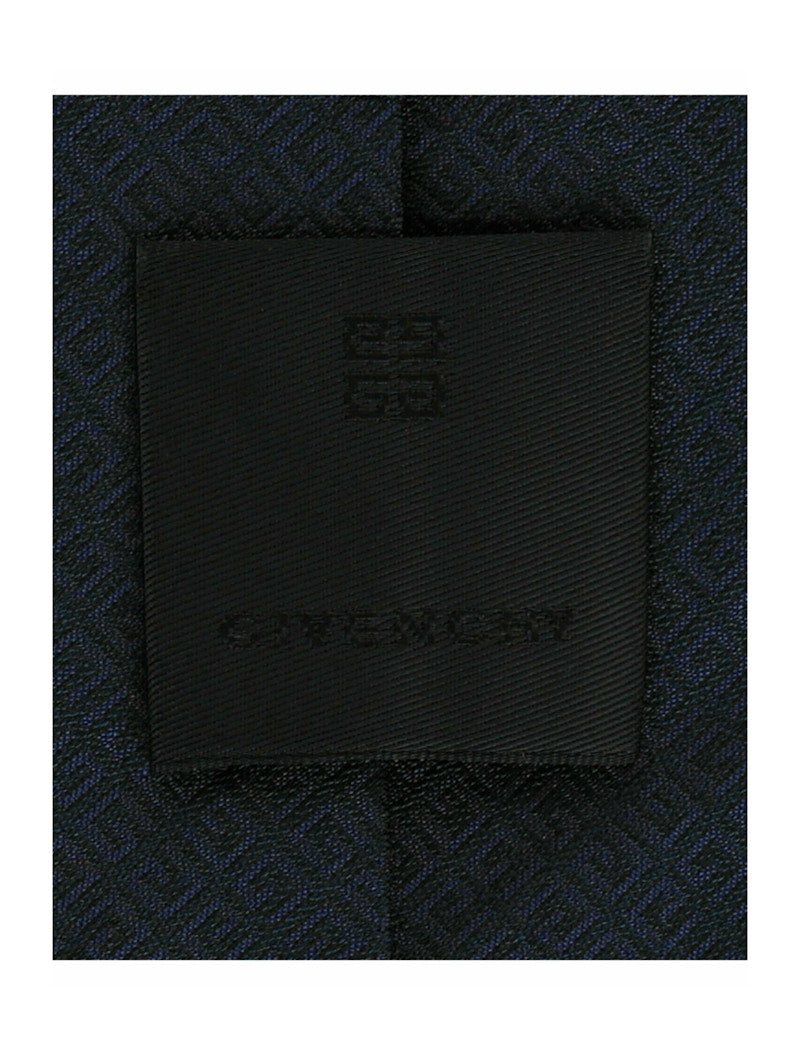 Givenchy 4G Silk Tie Navy/Blue