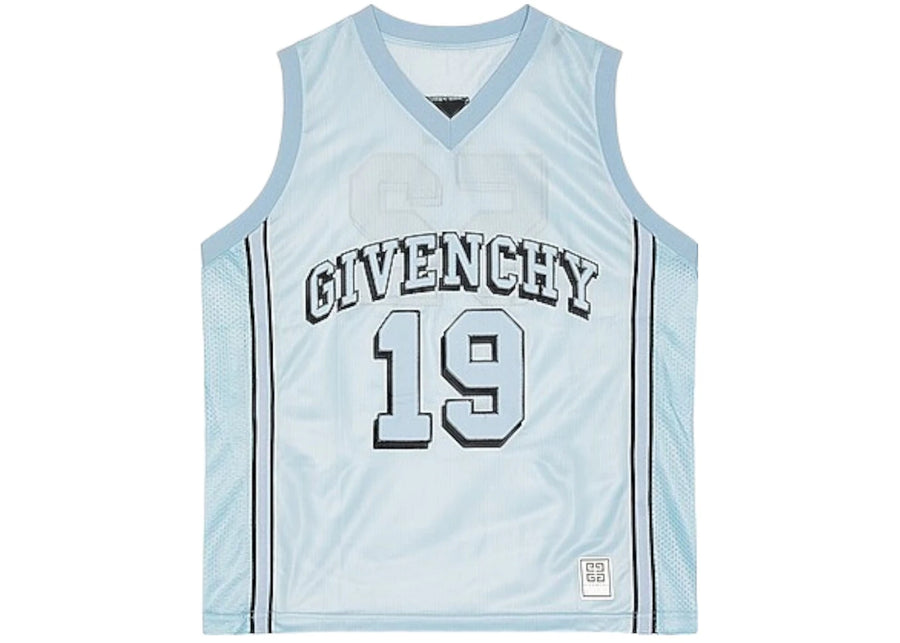 Givenchy Mesh Basketball Jersey Light Blue