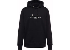 Givenchy Reverse Hoodie in Fleece Black
