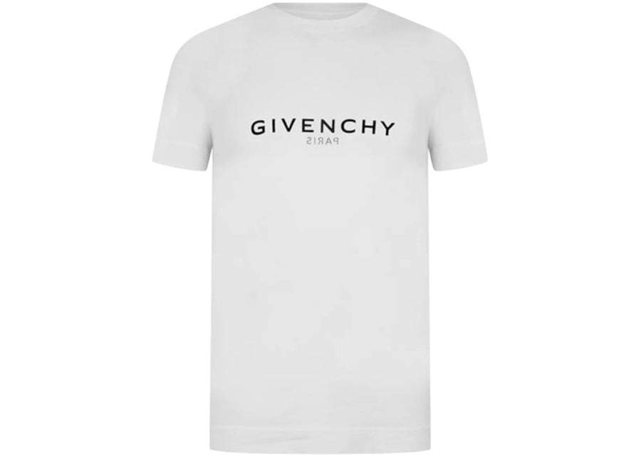 Givenchy Reverse Logo T-Shirt White/Black