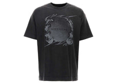 Givenchy Ring Artwork Print T-Shirt Black