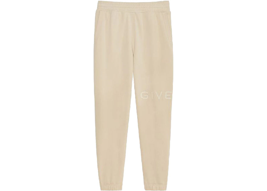 Givenchy Slim Fit Jogging Sweatpants Light Beige