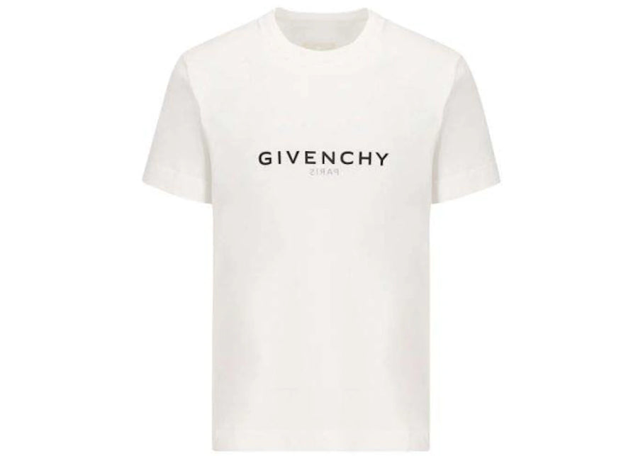 Givenchy Slim Fit Logo T-Shirt White