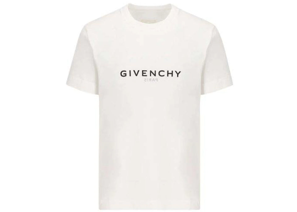 Givenchy Slim Fit Logo T-Shirt White