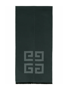 Givenchy Split Oblong Scarf Grey
