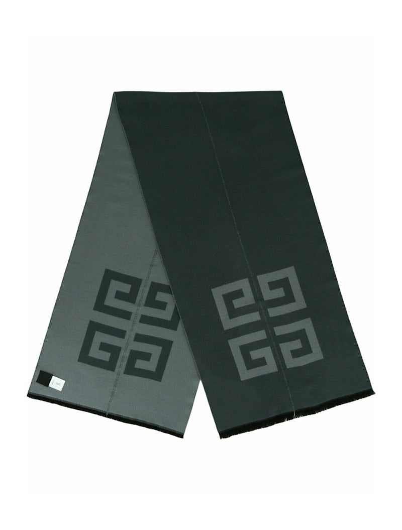 Givenchy Split Oblong Scarf Grey