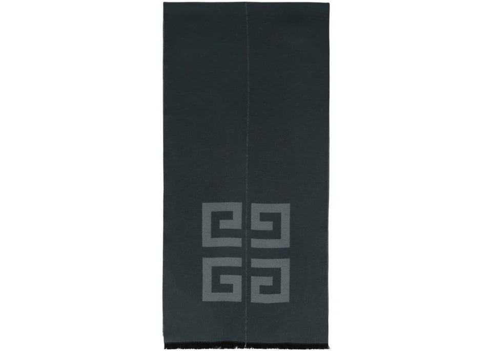 Givenchy Split Oblong Scarf Grey