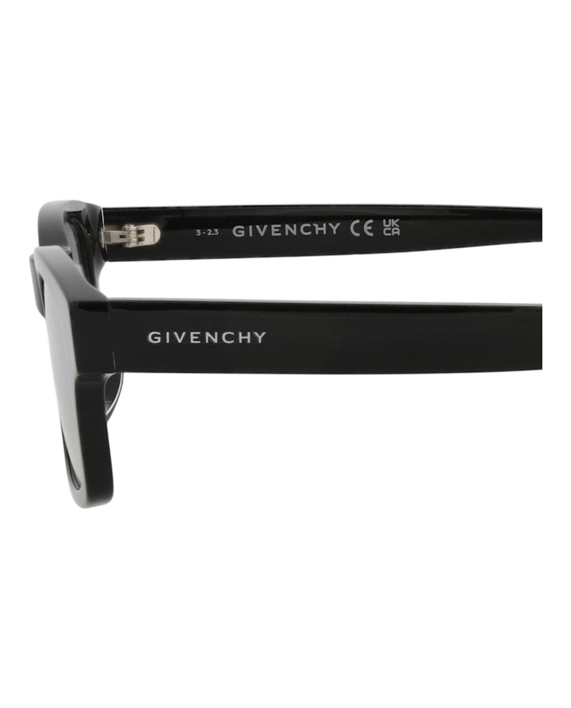 Givenchy Square-Frame Acetate Sunglasses Black Black Smoke (GV40032U-49-01B)