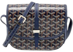 Goyard Belvedere PM Navy Blue