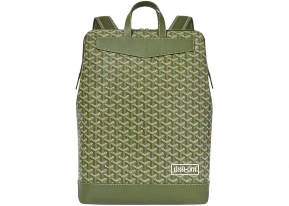 Goyard Cisalpin Backpack Khaki