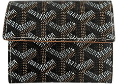 Goyard Marigny Wallet Black/Tan