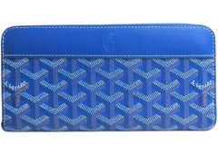 Goyard Matignon Wallet GM Sky Blue