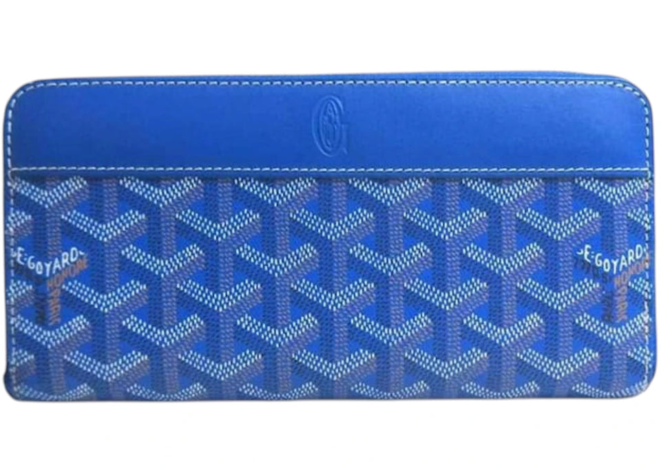 Goyard Matignon Wallet GM Sky Blue