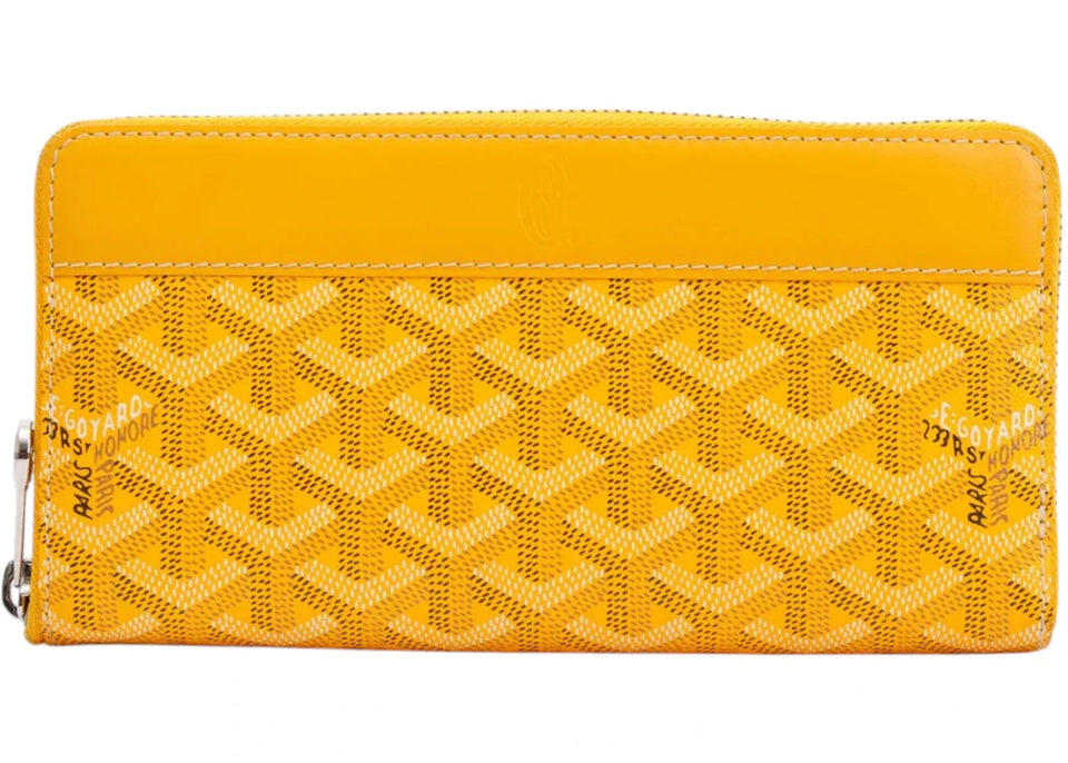 Goyard Matignon Wallet Gm Yellow