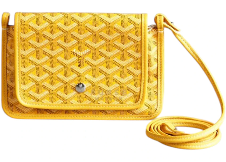 Goyard Plumet Pouch Yellow