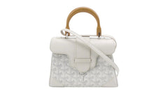 Goyard Saigon Structure Mini Bag White