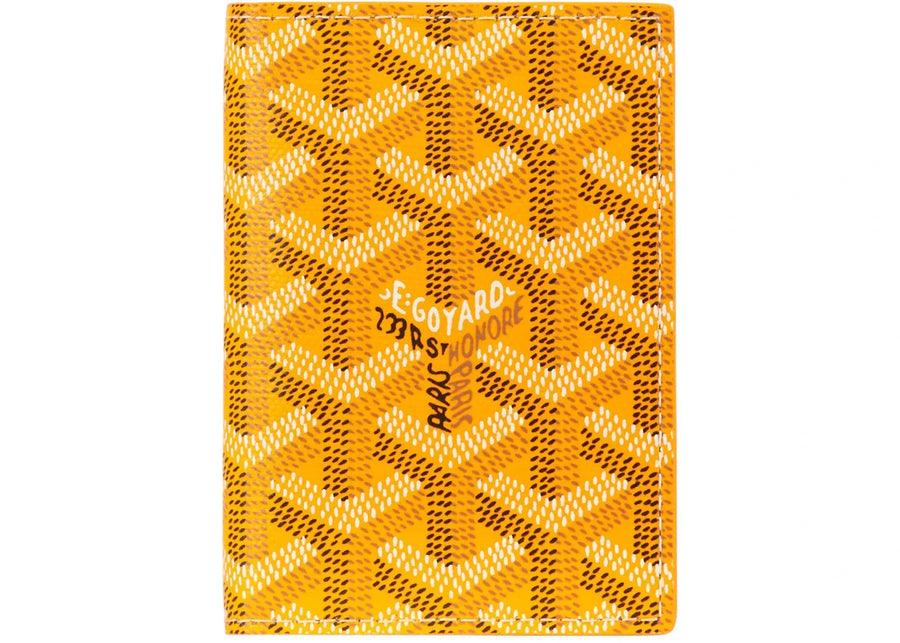 Goyard Saint Marc Card Holder Yellow