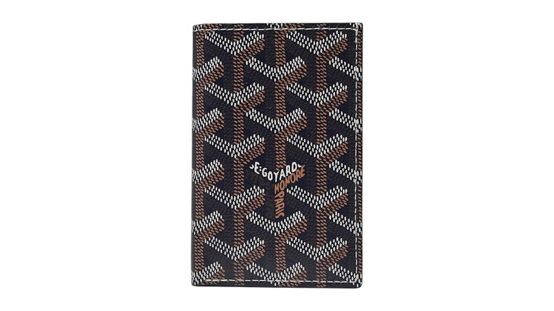 Goyard Saint Pierre Card Holder Navy Blue