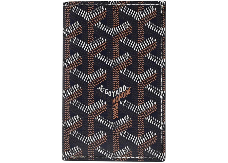 Goyard Saint Pierre Card Holder Navy Blue