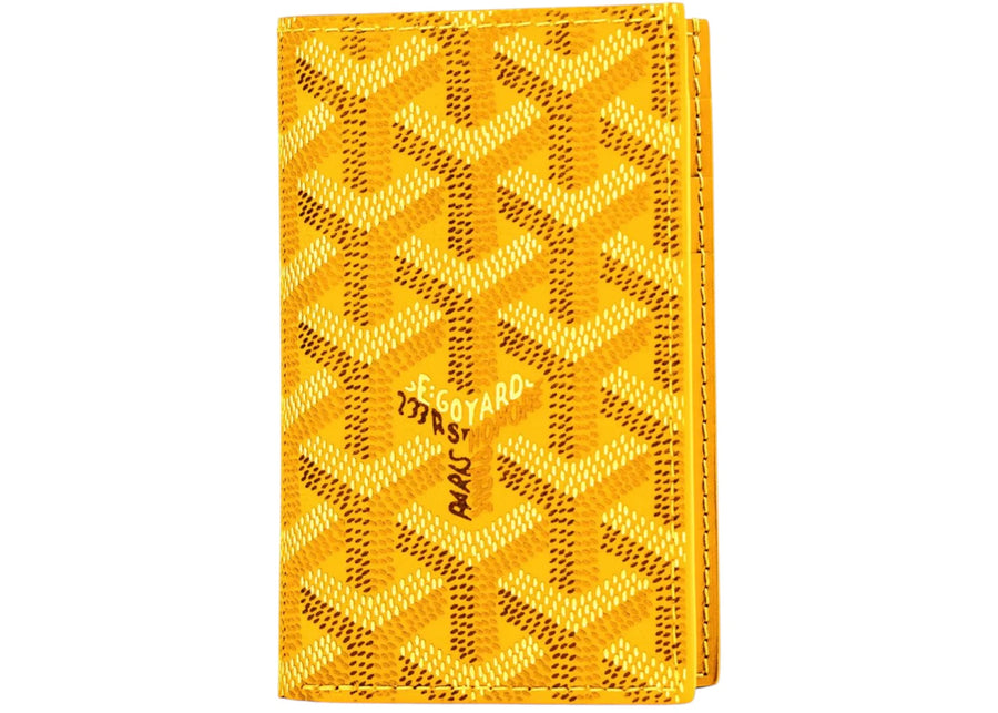 Goyard Saint Pierre Card Holder Yellow