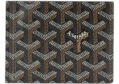 Goyard Saint Thomas Money Clip Wallet Goyardine Black