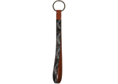 Goyard Sesame Key Holder Goyardine Tan Brown Leather