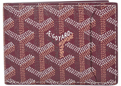 Goyard Victoire Slot Wallet Companion Goyardine Burgundy