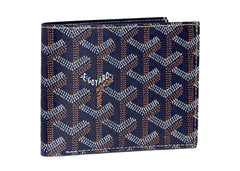 Goyard Victoire Wallet Navy Blue