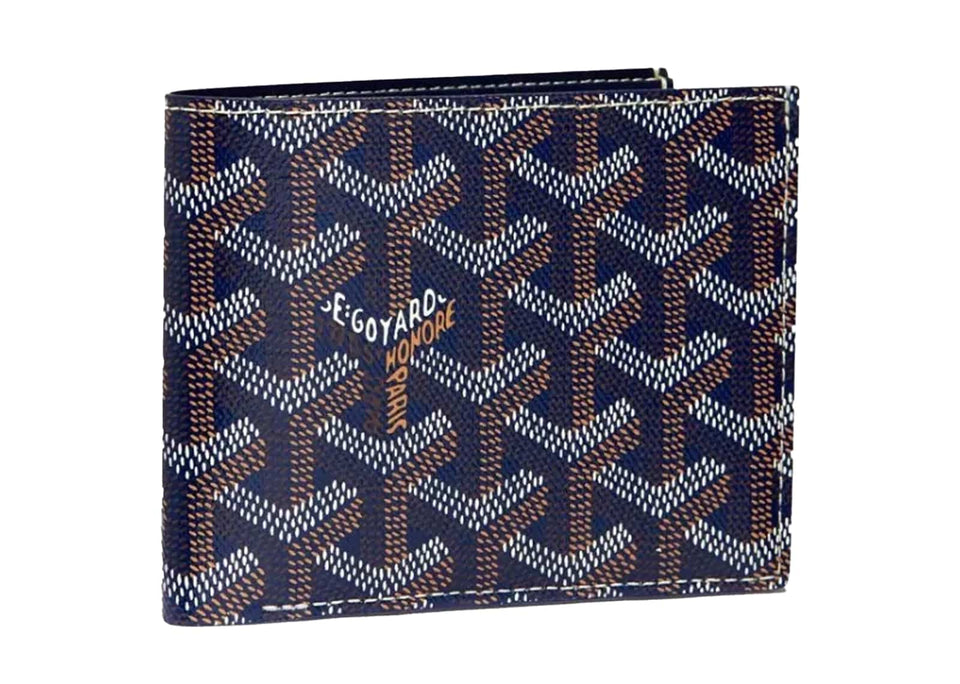 Goyard Victoire Wallet Navy Blue