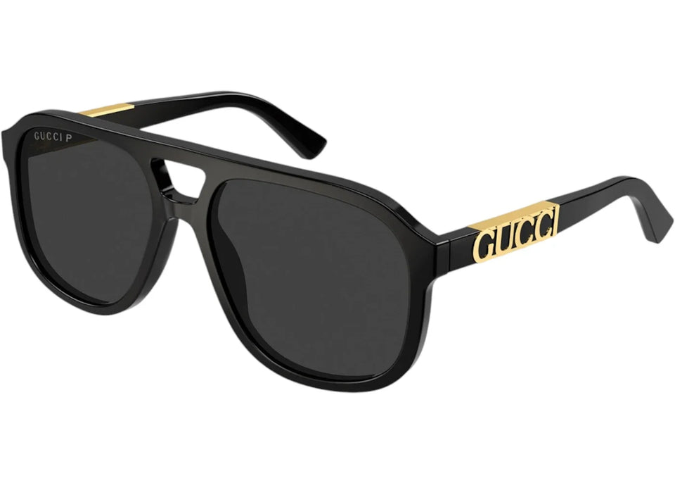 Gucci Aviator Sunglasses Black Gg1188S 001