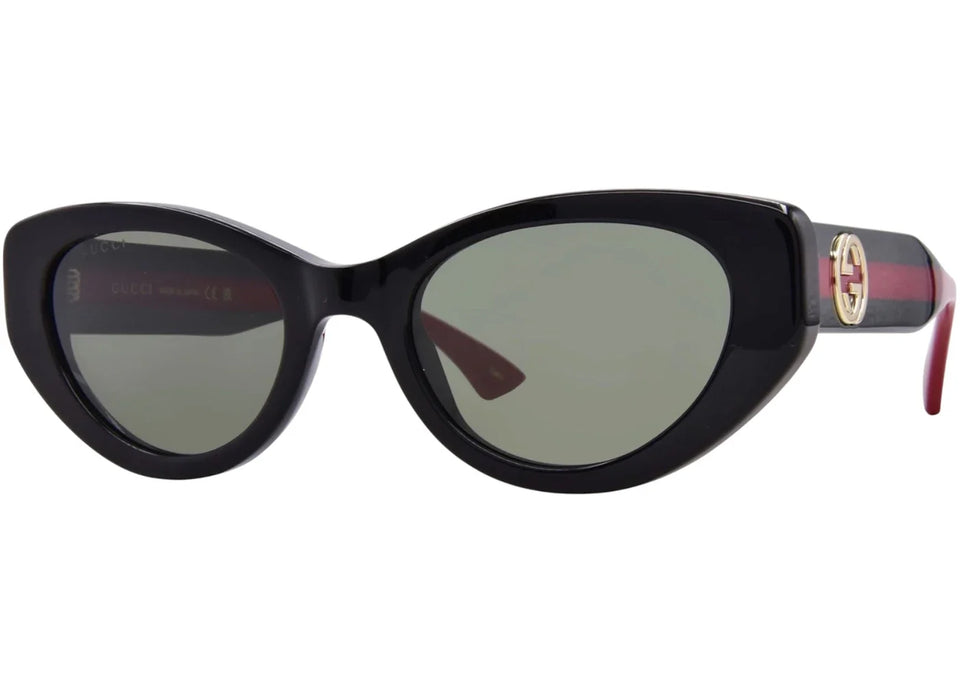 Gucci Cat - Eye Sunglasses Havana Green Gg1862S - 001
