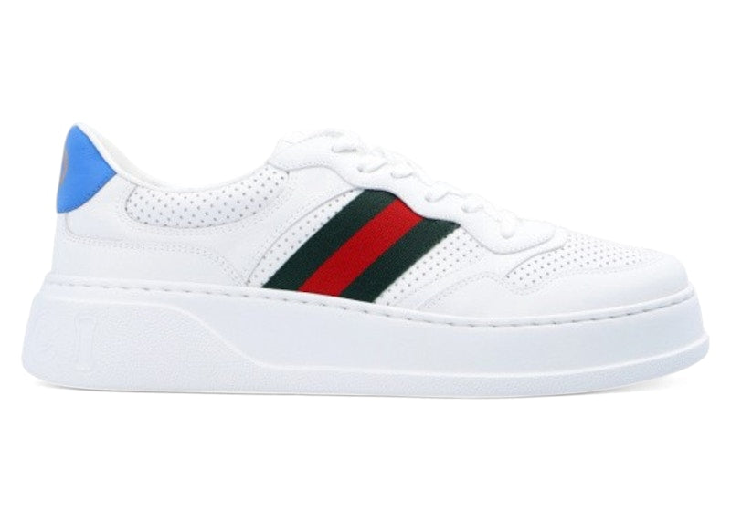 Gucci Chunky GG Web Sneaker White Blue
