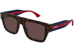 Gucci Flat Top Sunglasses Brown Gg1868S-002-53