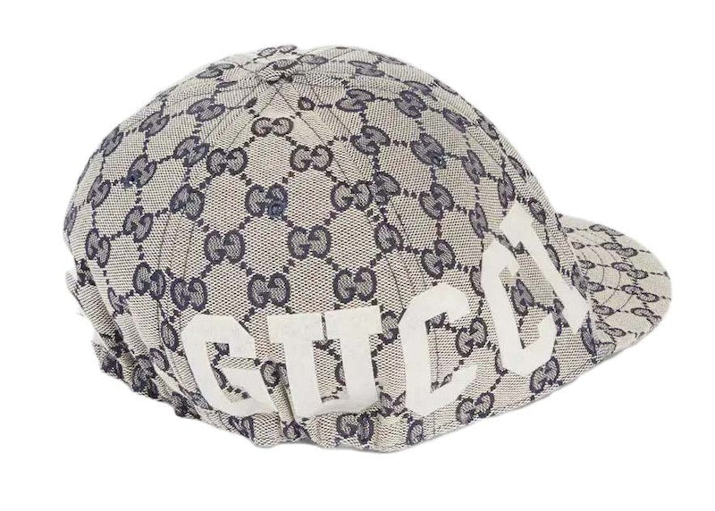 Gucci GG Canvas Baseball Cap Beige/Navy