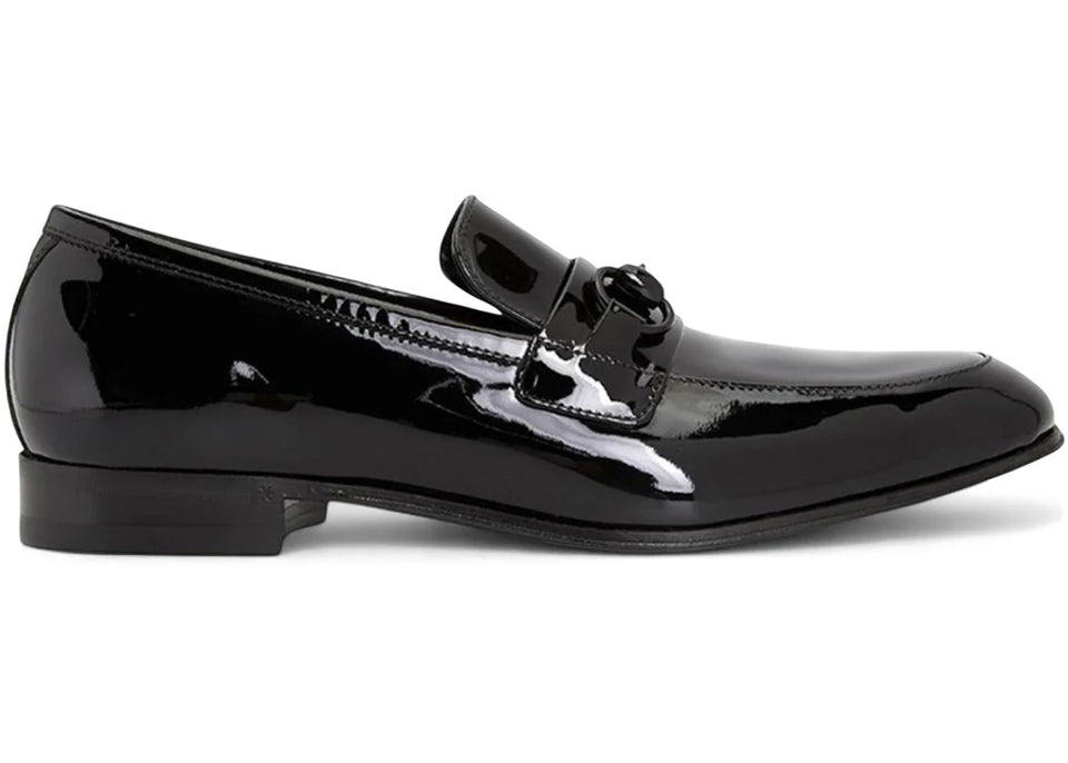 Gucci Horsebit Loafer Black Patent Leather