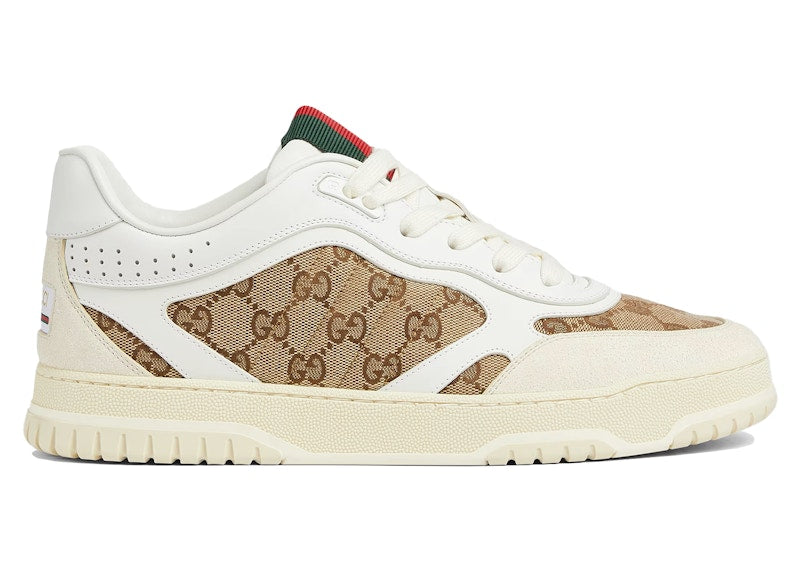 Gucci Re-Web Sneaker GG Canvas White Beige