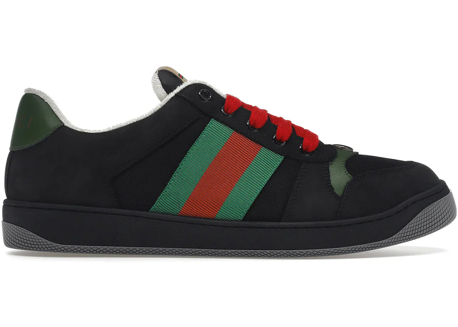 Gucci Screener Black Suede