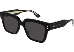 Gucci Square Sunglasses Black Gray Gg1084S - 001 - 54