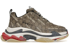 Gucci X Balenciaga The Hacker Project Triple S Beige