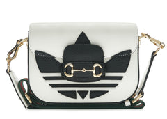 Gucci x adidas Horsebit 1955 Shoulder Bag White/Black