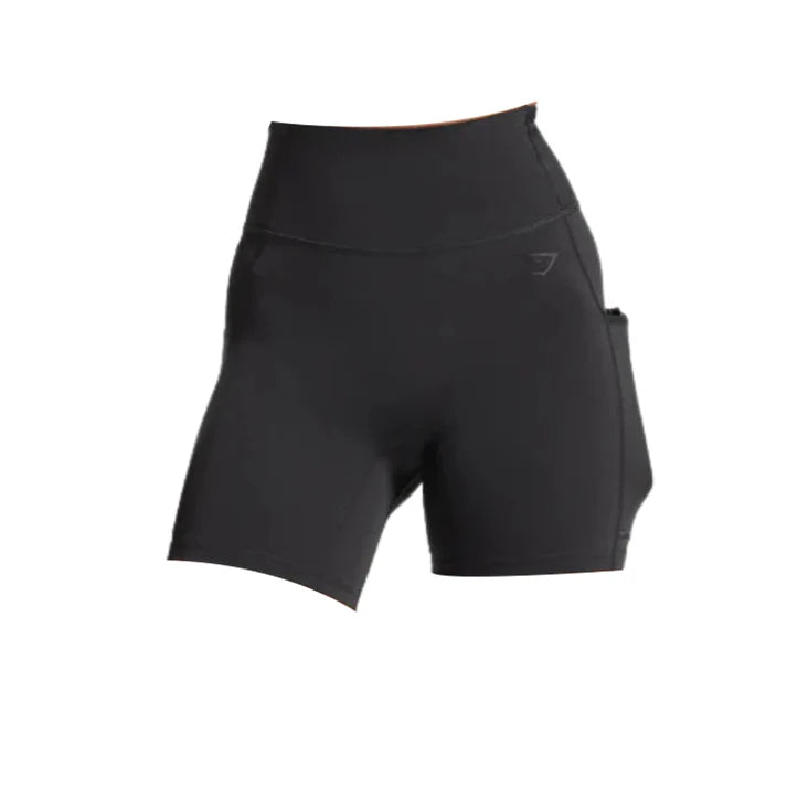 GYMSHARK POCKET Shorts Body Fit Black