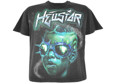 Hellstar The Future T-Shirt Black Blue