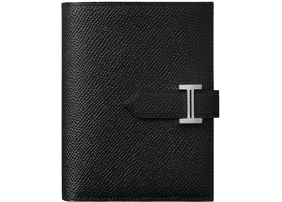 Hermes Bearn Compact Wallet Black