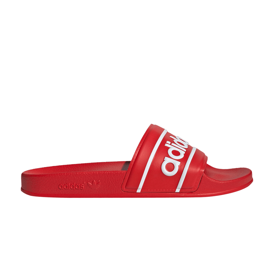 Adidas Adilette Slide Red White