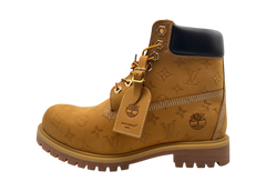 Louis Vuitton Timberland Louis Vuitton Ankle Boot Wheat Monogram COND NEW (OG ALL)