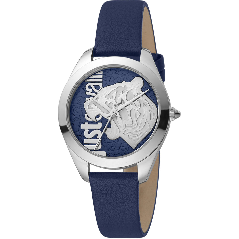 Pantera Blue Leather