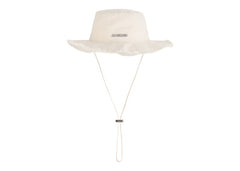 Jacquemus Le Bob Artichaut Large Brim Bucket Hat Off-White