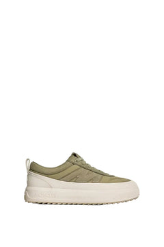 Moncler Moncler Altive Nubuck & Suede Sneakers Sage Green
